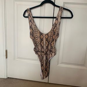 House of CB snakeskin 1 piece